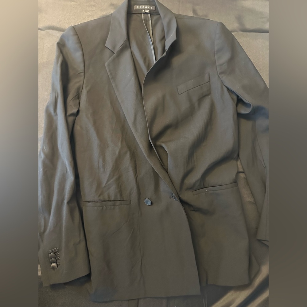 Theory Black Blazer